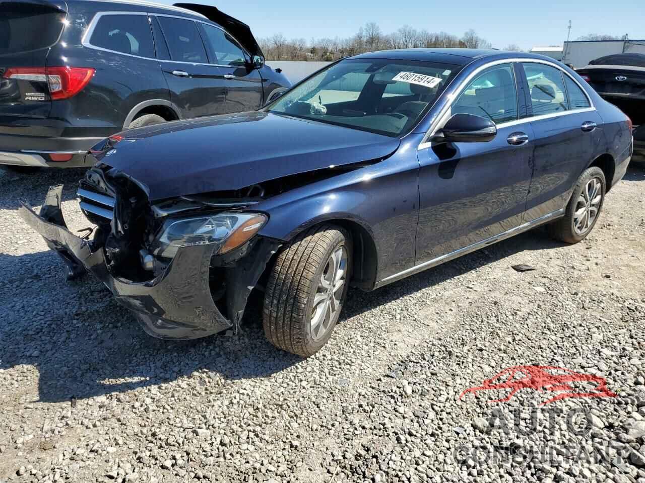 MERCEDES-BENZ C-CLASS 2017 - 55SWF4KB8HU224644
