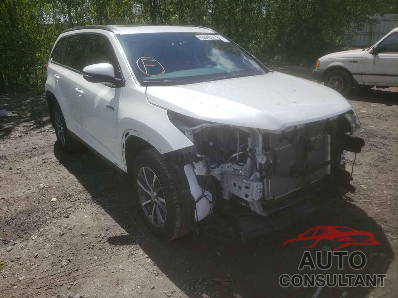 TOYOTA HIGHLANDER 2019 - 5TDJGRFH2KS068799