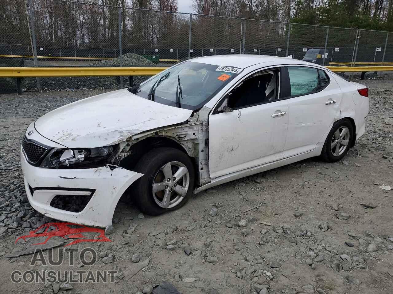 KIA OPTIMA 2015 - KNAGM4A70F5651448
