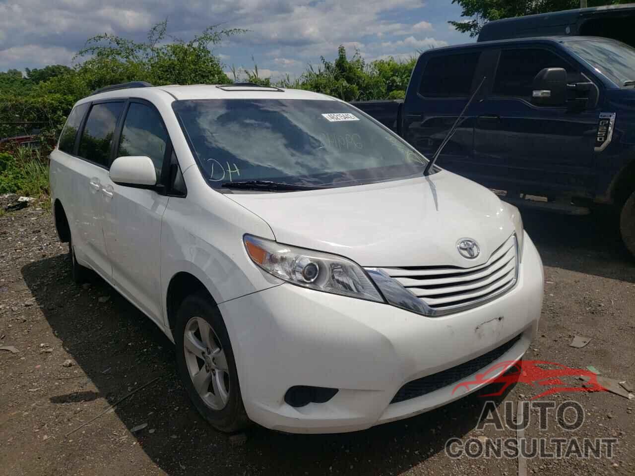 TOYOTA SIENNA 2016 - 5TDKK3DC2GS693542