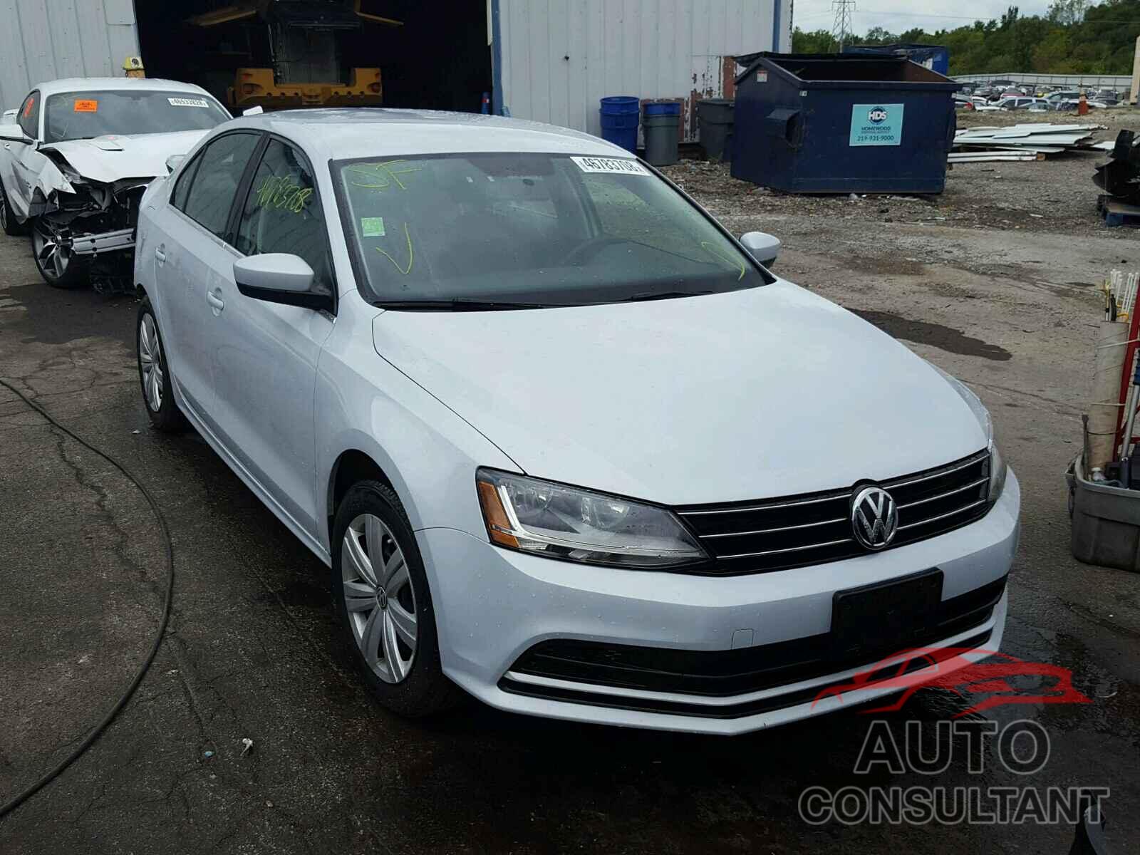 VOLKSWAGEN JETTA 2017 - 3VW2B7AJ2HM260229