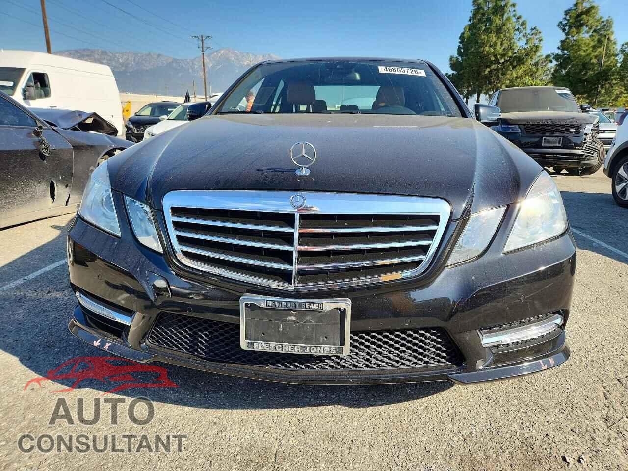 MERCEDES-BENZ E-CLASS 2012 - WDDHF5KBXCA552719