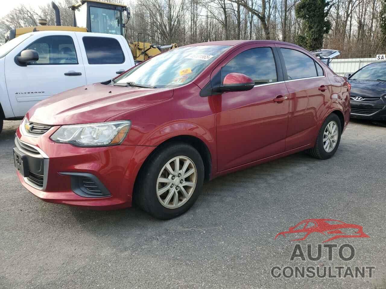 CHEVROLET SONIC 2017 - 1G1JD5SH7H4173584