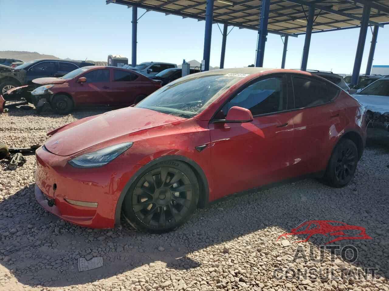 TESLA MODEL Y 2020 - 5YJYGDEE3LF052125