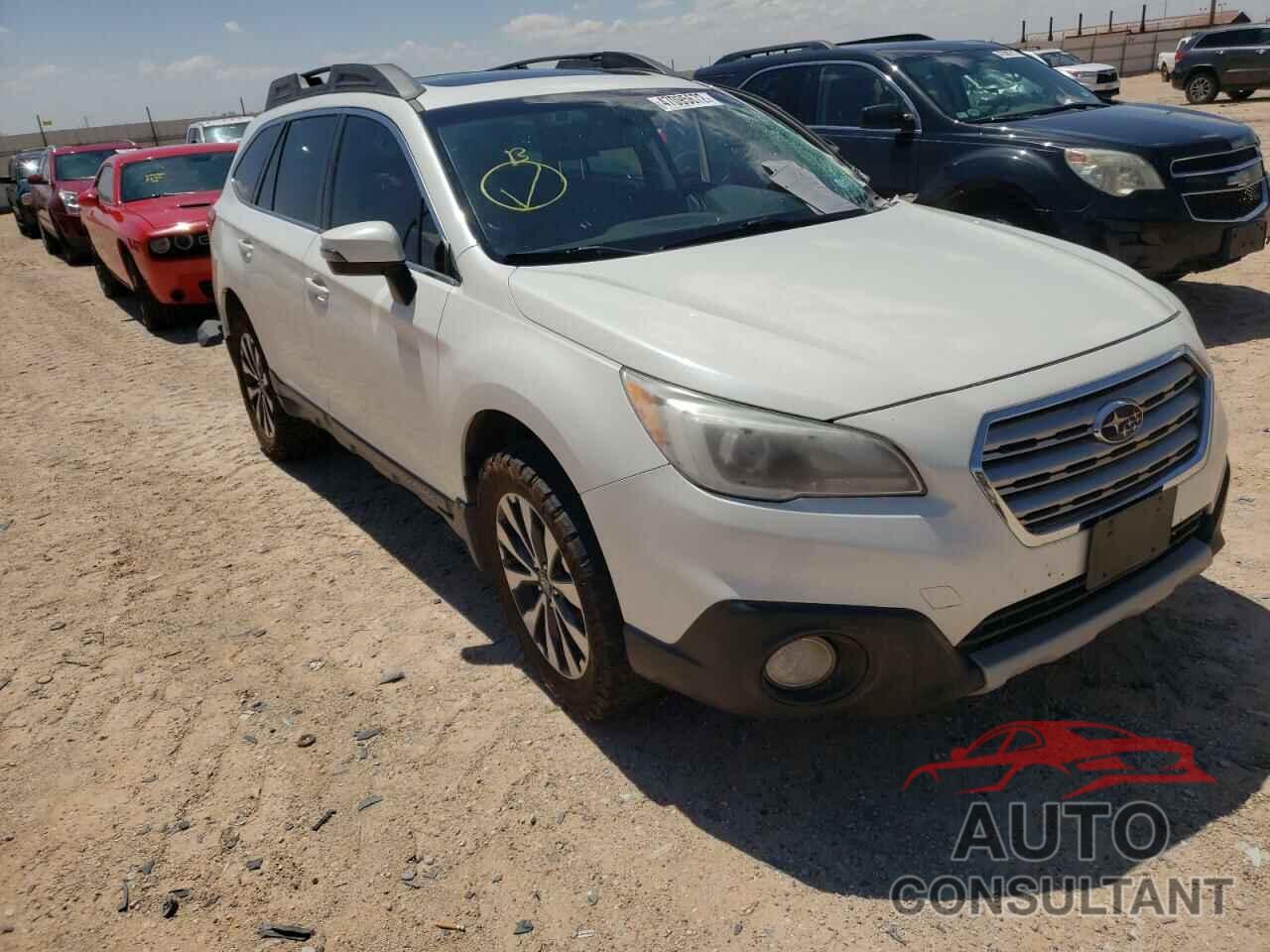 SUBARU OUTBACK 2016 - 4S4BSENC6G3292468