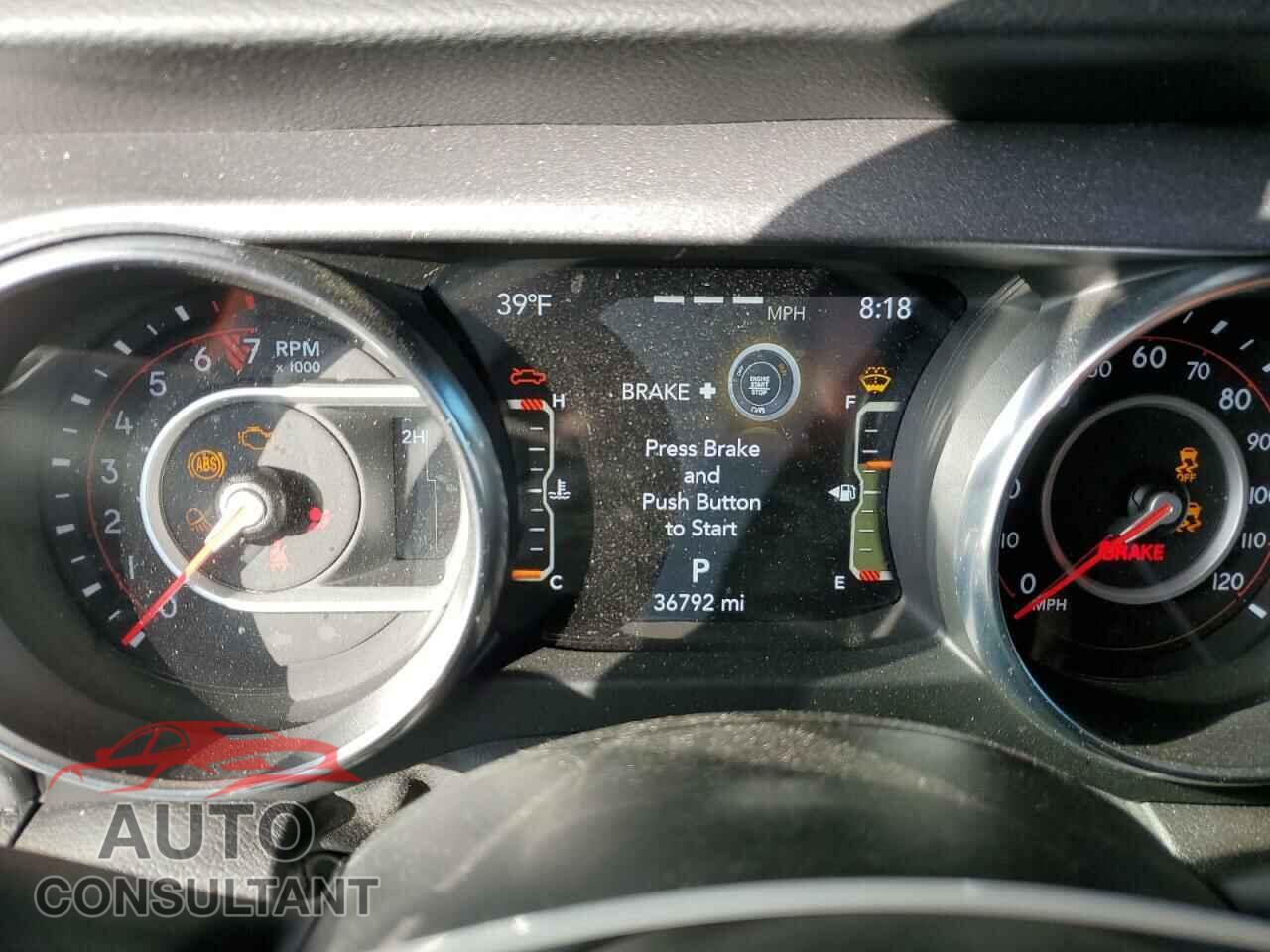 JEEP GLADIATOR 2022 - 1C6JJTEG9NL110647
