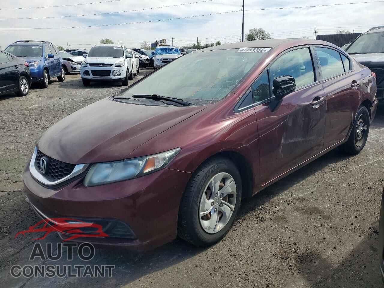 HONDA CIVIC 2015 - 2HGFB2F54FH521019