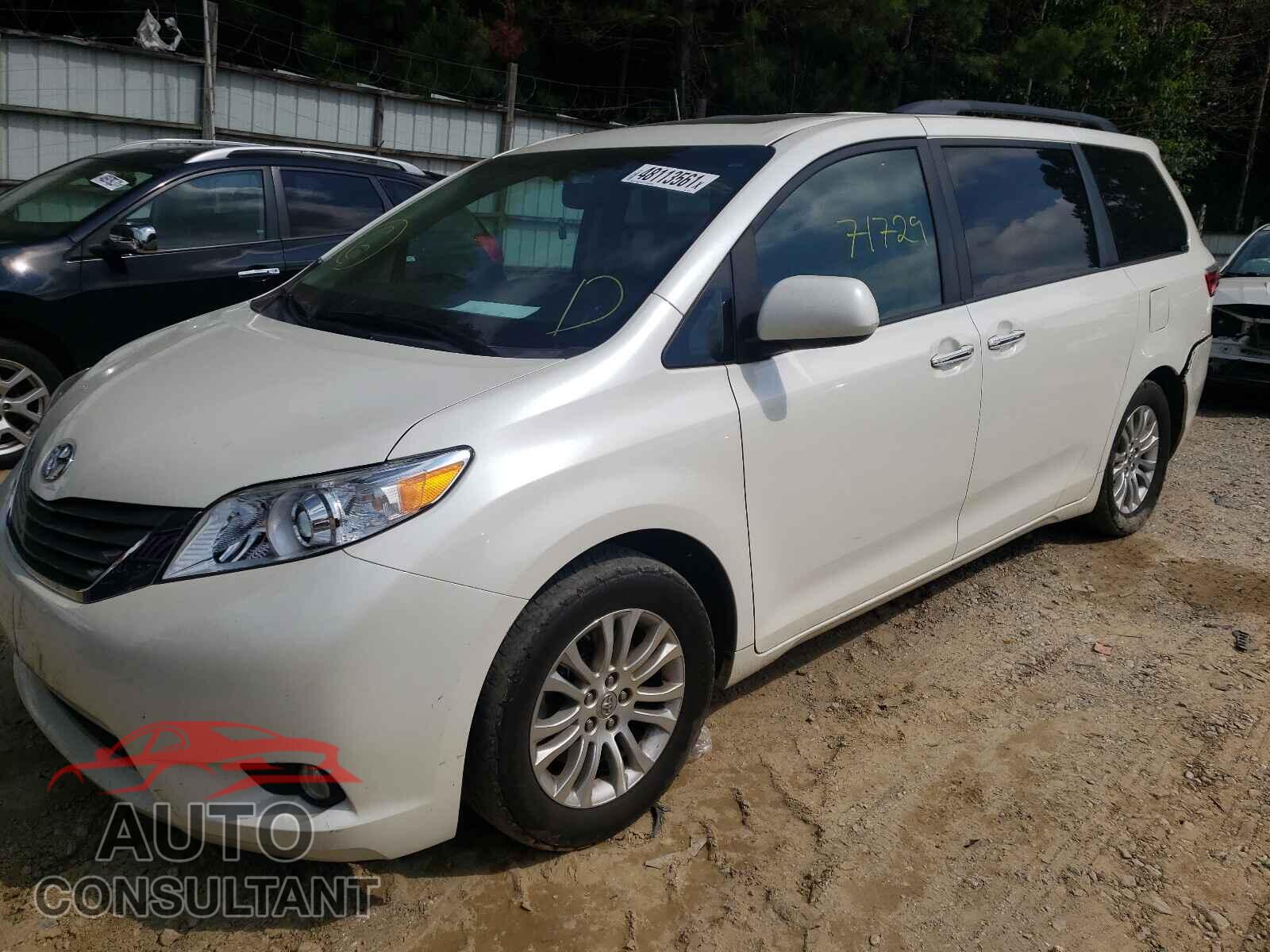 TOYOTA SIENNA 2017 - 5TDYZ3DCXHS769578