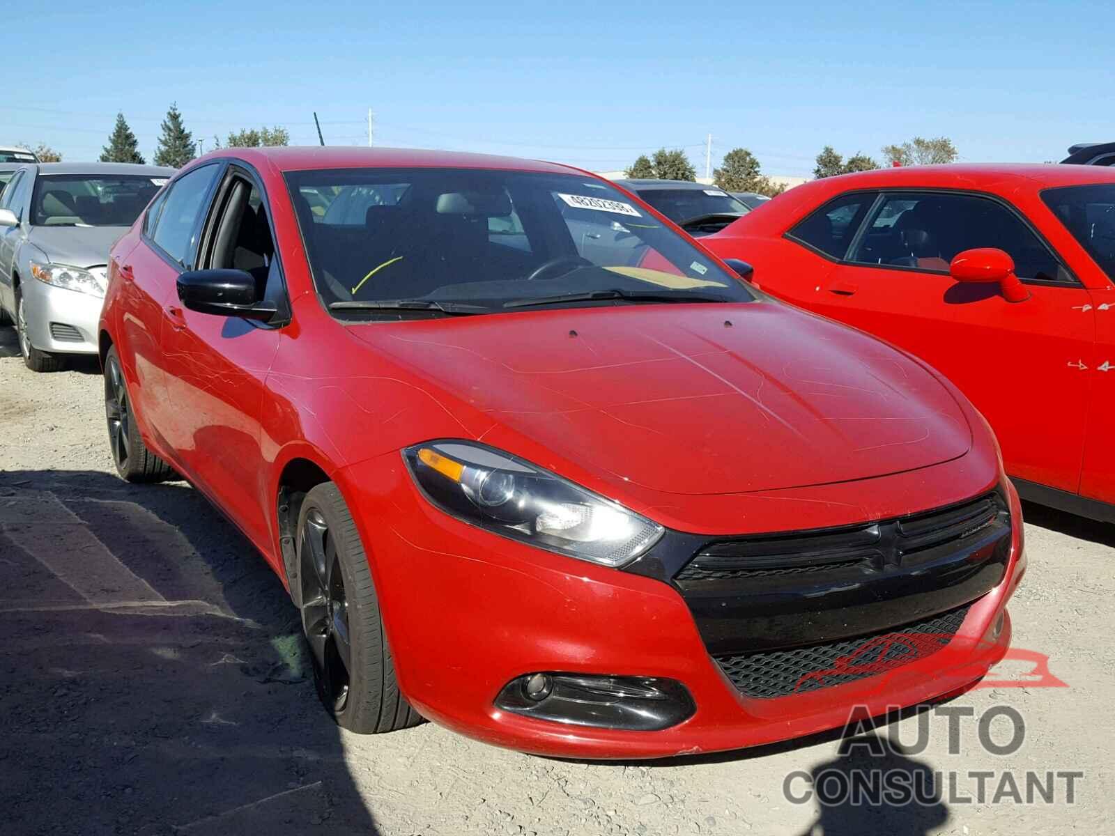 DODGE DART 2016 - 1C3CDFBB2GD539875