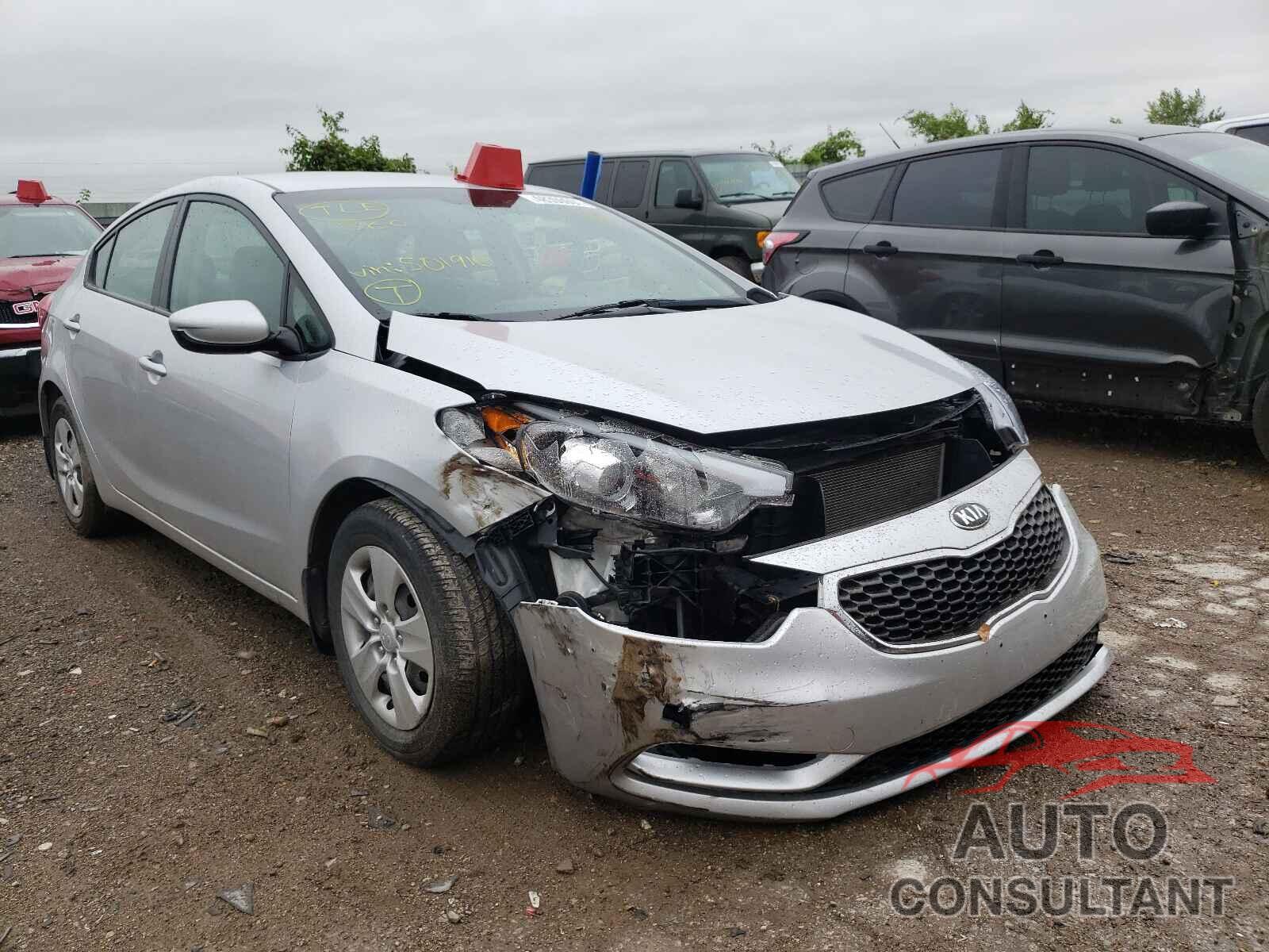 KIA FORTE 2016 - KNAFK4A6XG5501910