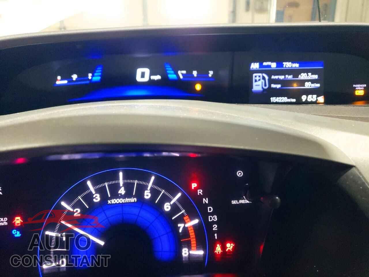 HONDA CIVIC 2012 - 19XFB2F50CE385655