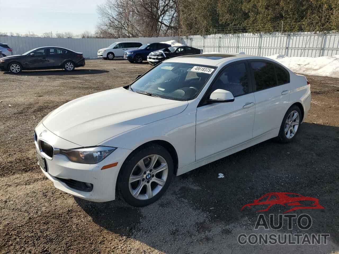 BMW 3 SERIES 2013 - WBA3B3C51DJ898444