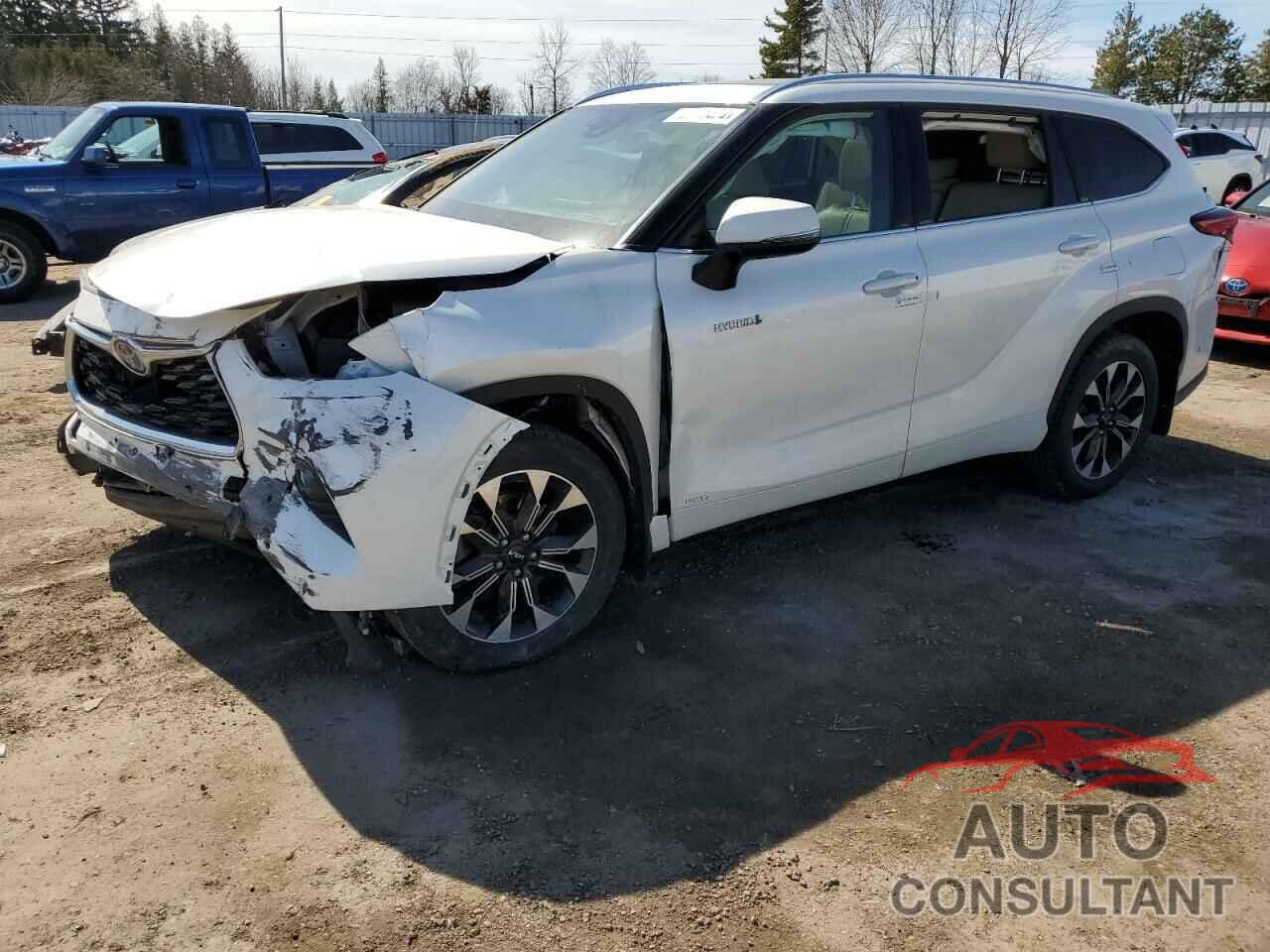 TOYOTA HIGHLANDER 2021 - 5TDDBRCH3MS016360