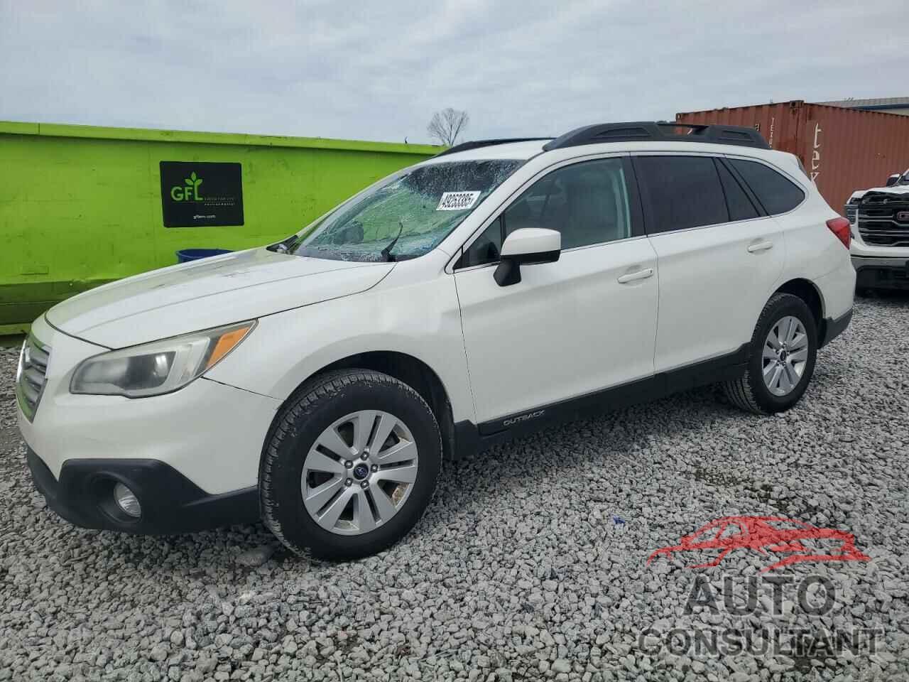 SUBARU OUTBACK 2015 - 4S4BSACC7F3327643