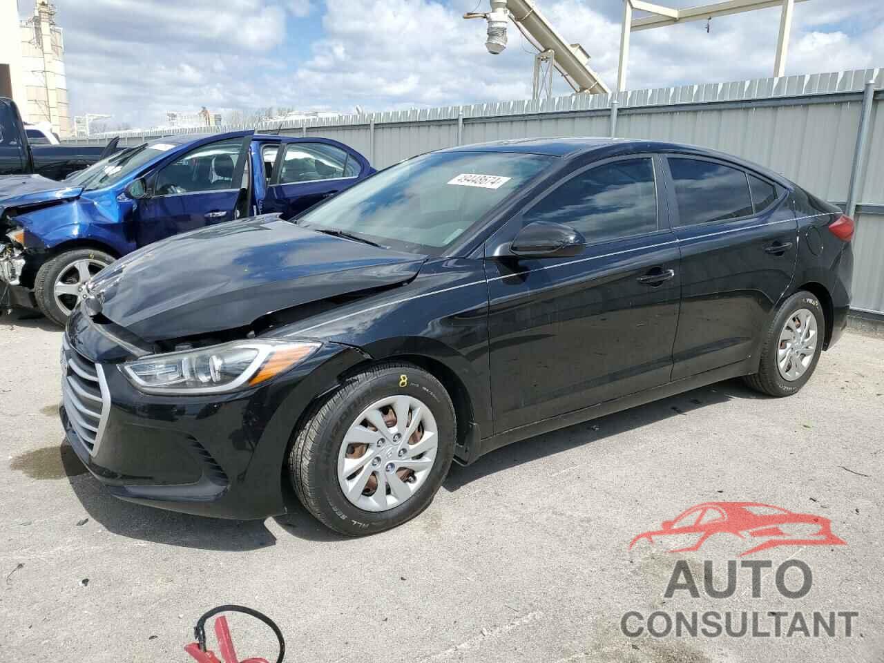 HYUNDAI ELANTRA 2017 - KMHD74LF0HU180066