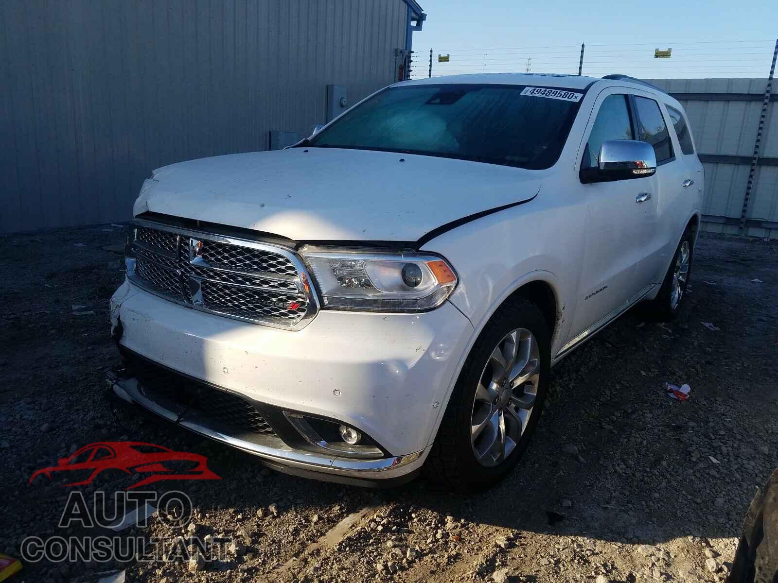 DODGE DURANGO 2018 - 1C4RDHEG1JC226564