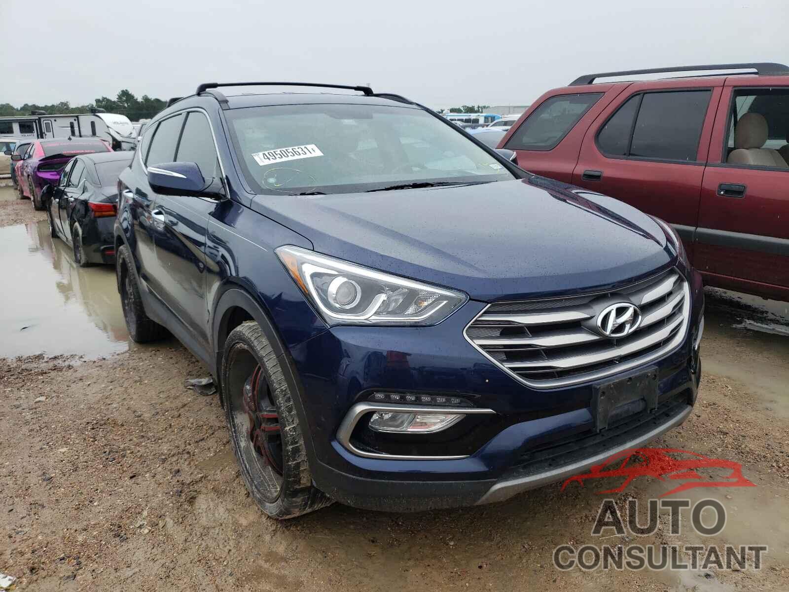 HYUNDAI SANTA FE 2018 - 5XYZU3LB0JG535755