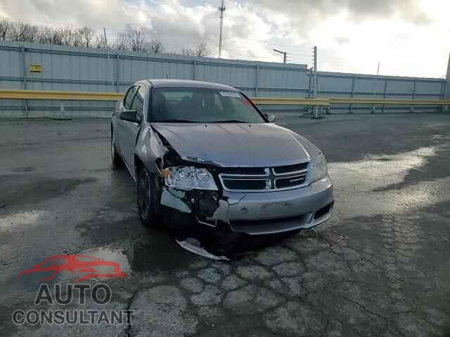 DODGE AVENGER 2013 - 1C3CDZAB0DN637327