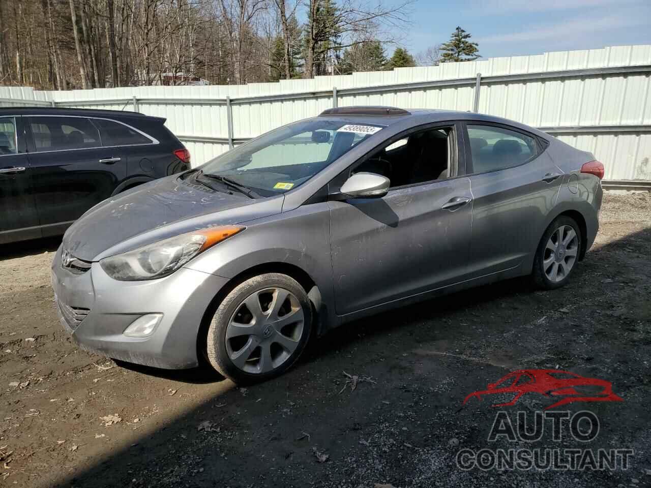 HYUNDAI ELANTRA 2012 - KMHDH4AE4CU398902