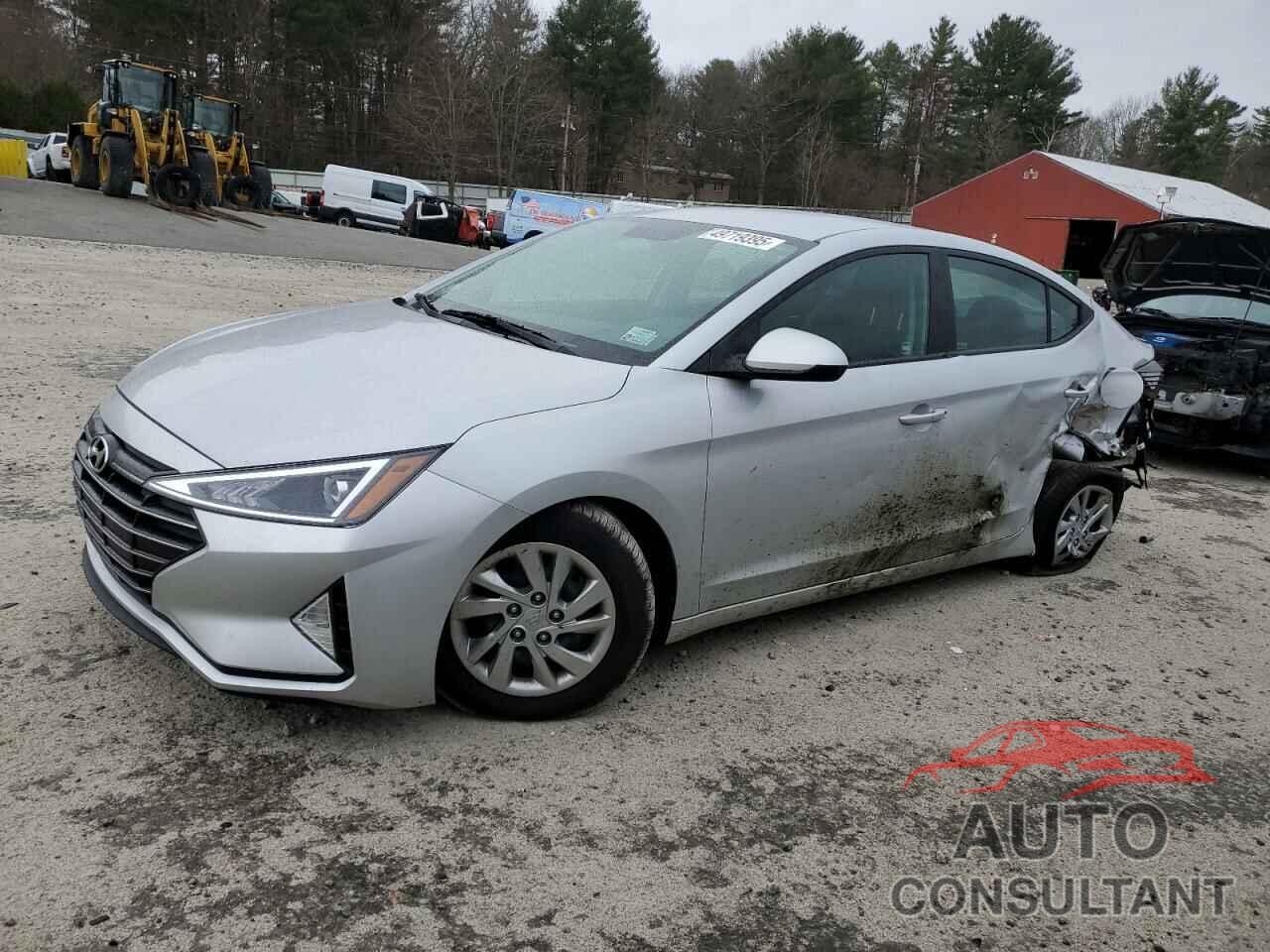 HYUNDAI ELANTRA 2019 - KMHD74LF9KU786036