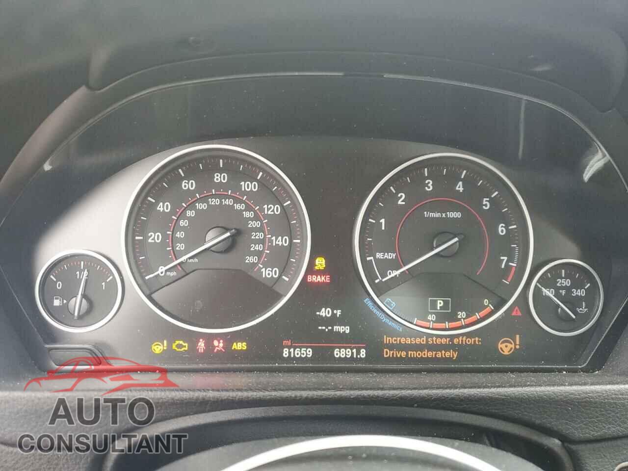 BMW 3 SERIES 2017 - WBA8D9C33HA004452