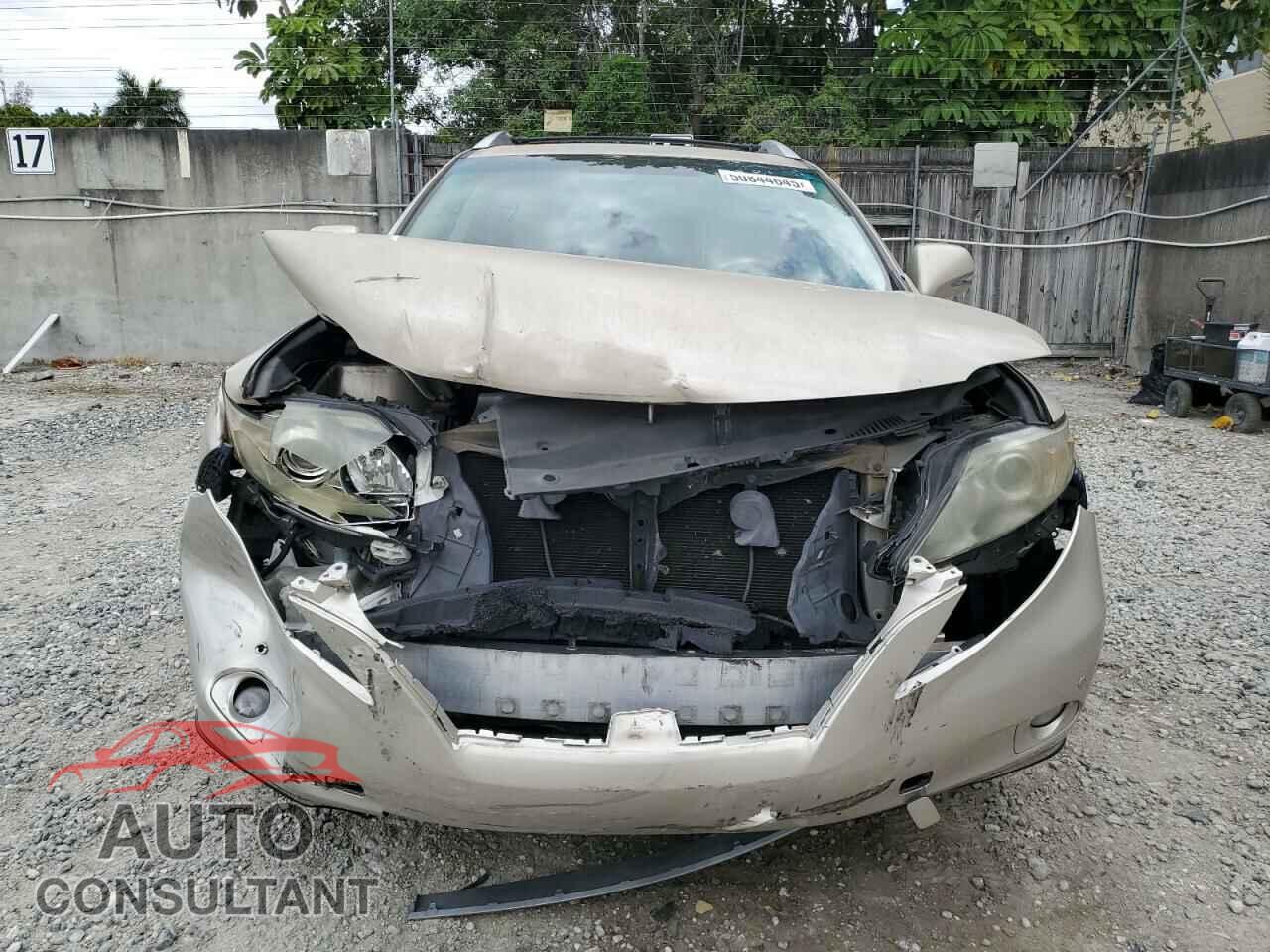 LEXUS RX350 2012 - 2T2ZK1BA9CC076559