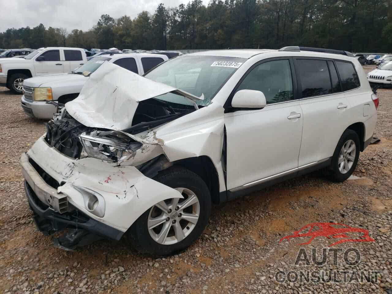 TOYOTA HIGHLANDER 2011 - 5TDZK3EH6BS044859