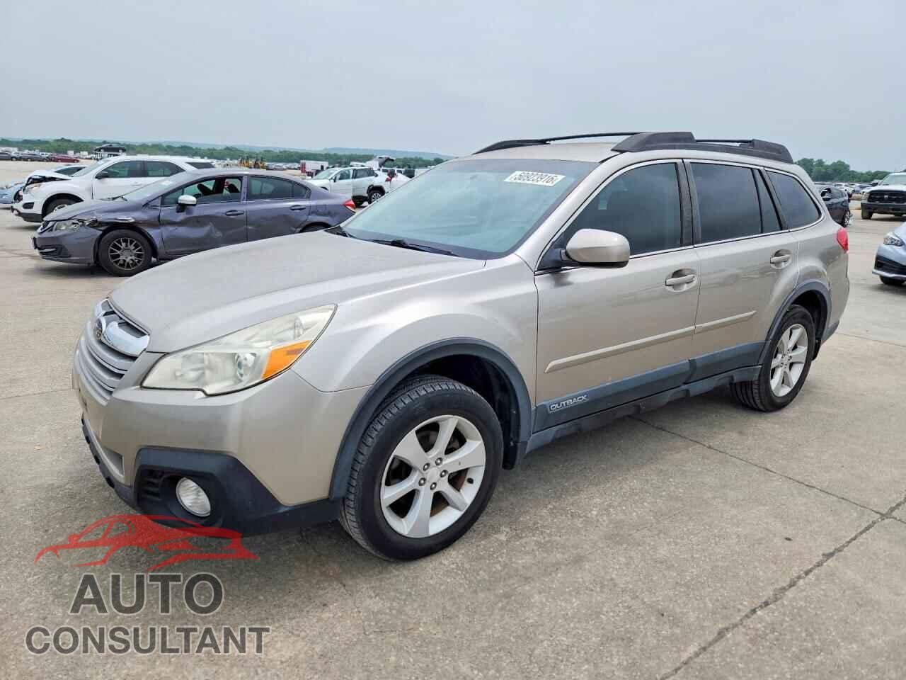 SUBARU OUTBACK 2014 - 4S4BRCCC4E3291142