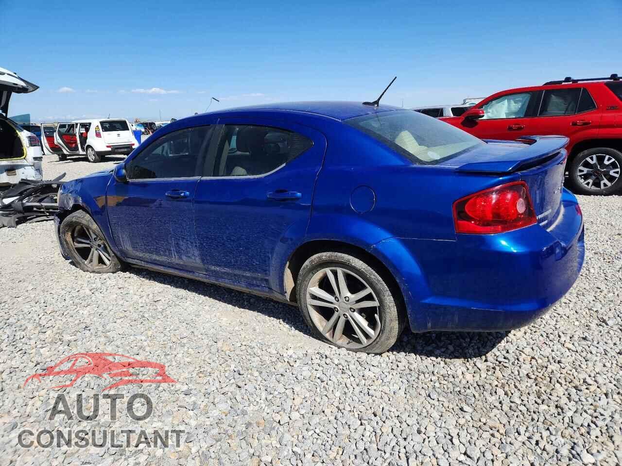 DODGE AVENGER 2012 - 1C3CDZCB5CN198945