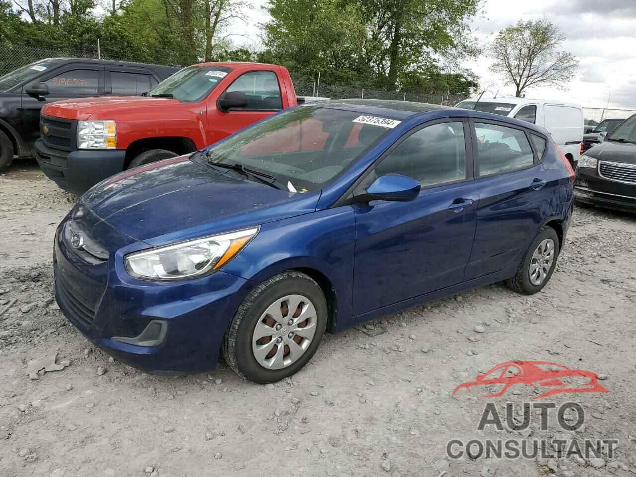 HYUNDAI ACCENT 2017 - KMHCT5AE5HU342006