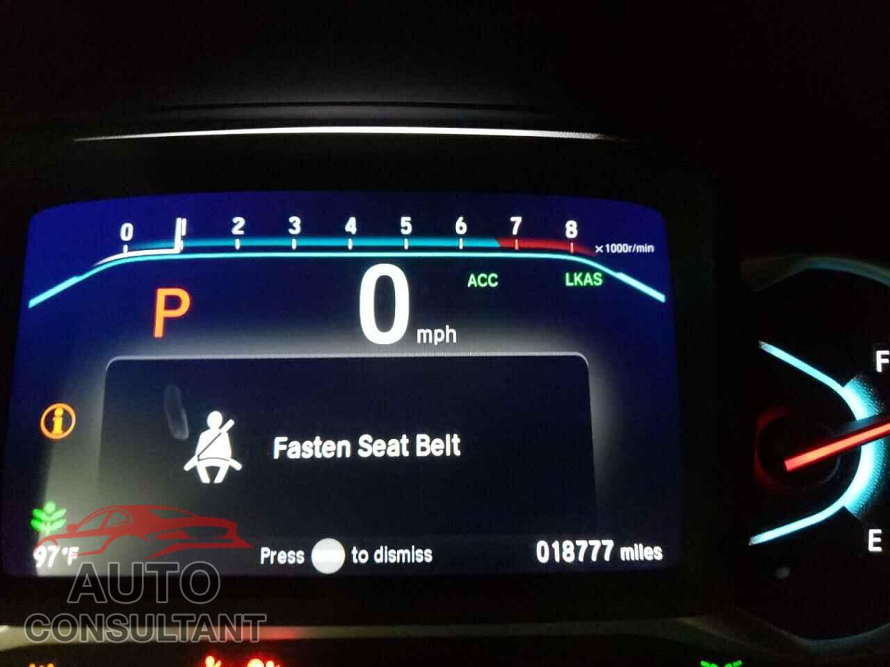 HONDA PILOT 2019 - 5FNYF6H30KB097627