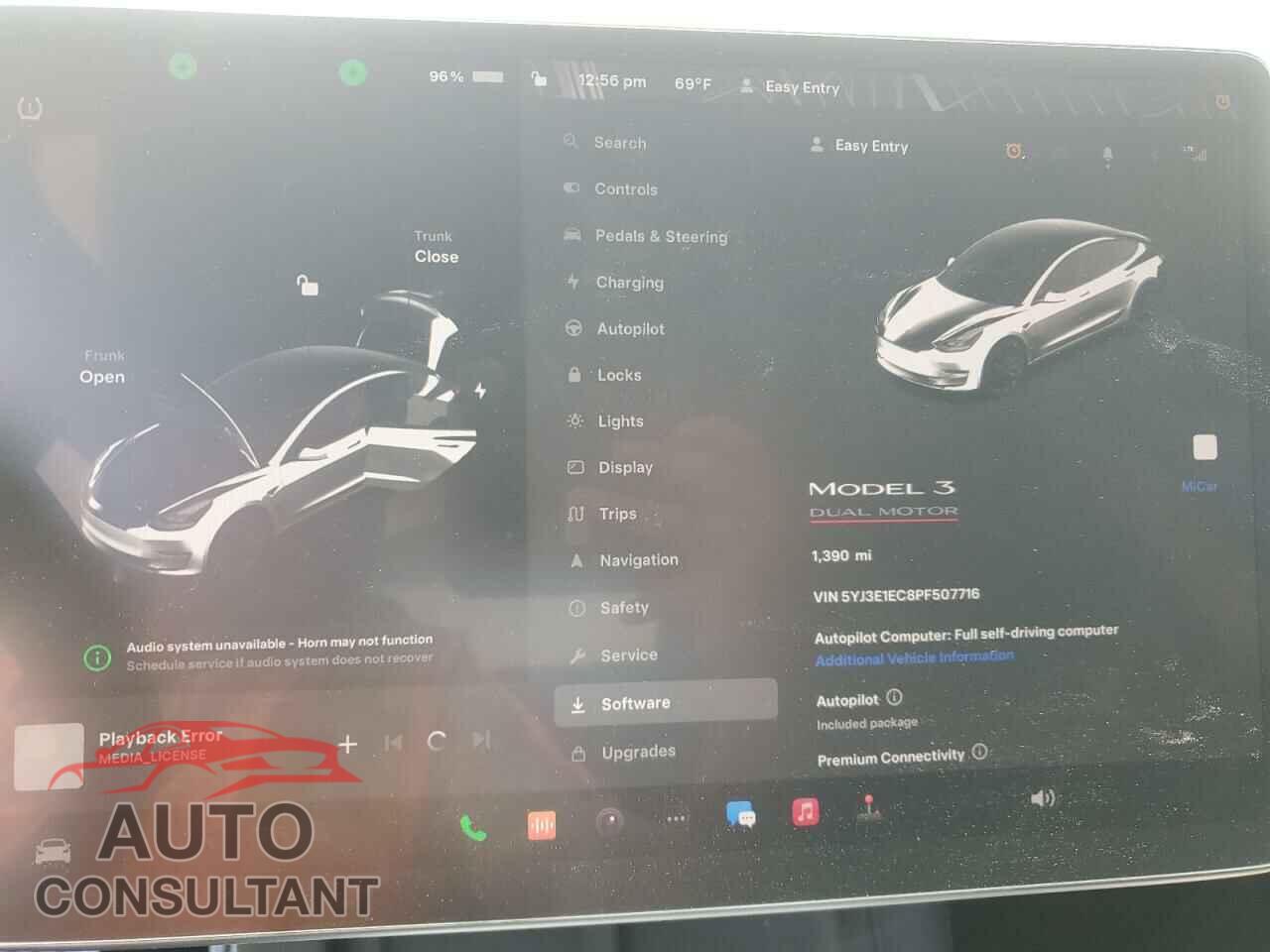 TESLA MODEL 3 2023 - 5YJ3E1EC8PF507716