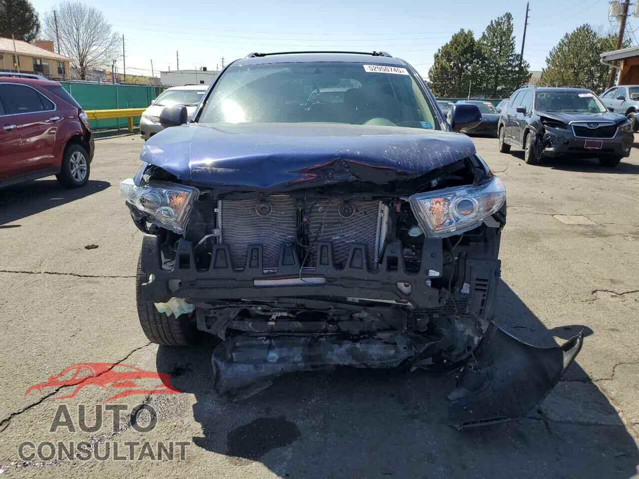 TOYOTA HIGHLANDER 2013 - 5TDDK3EH0DS211360