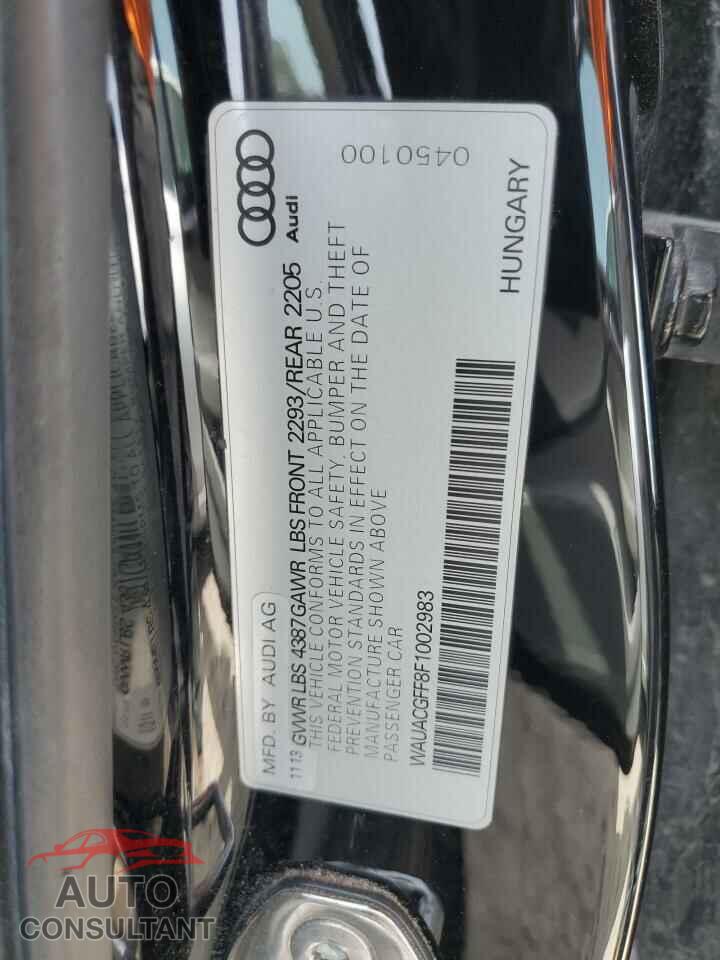 AUDI A3 2015 - WAUACGFF8F1002983