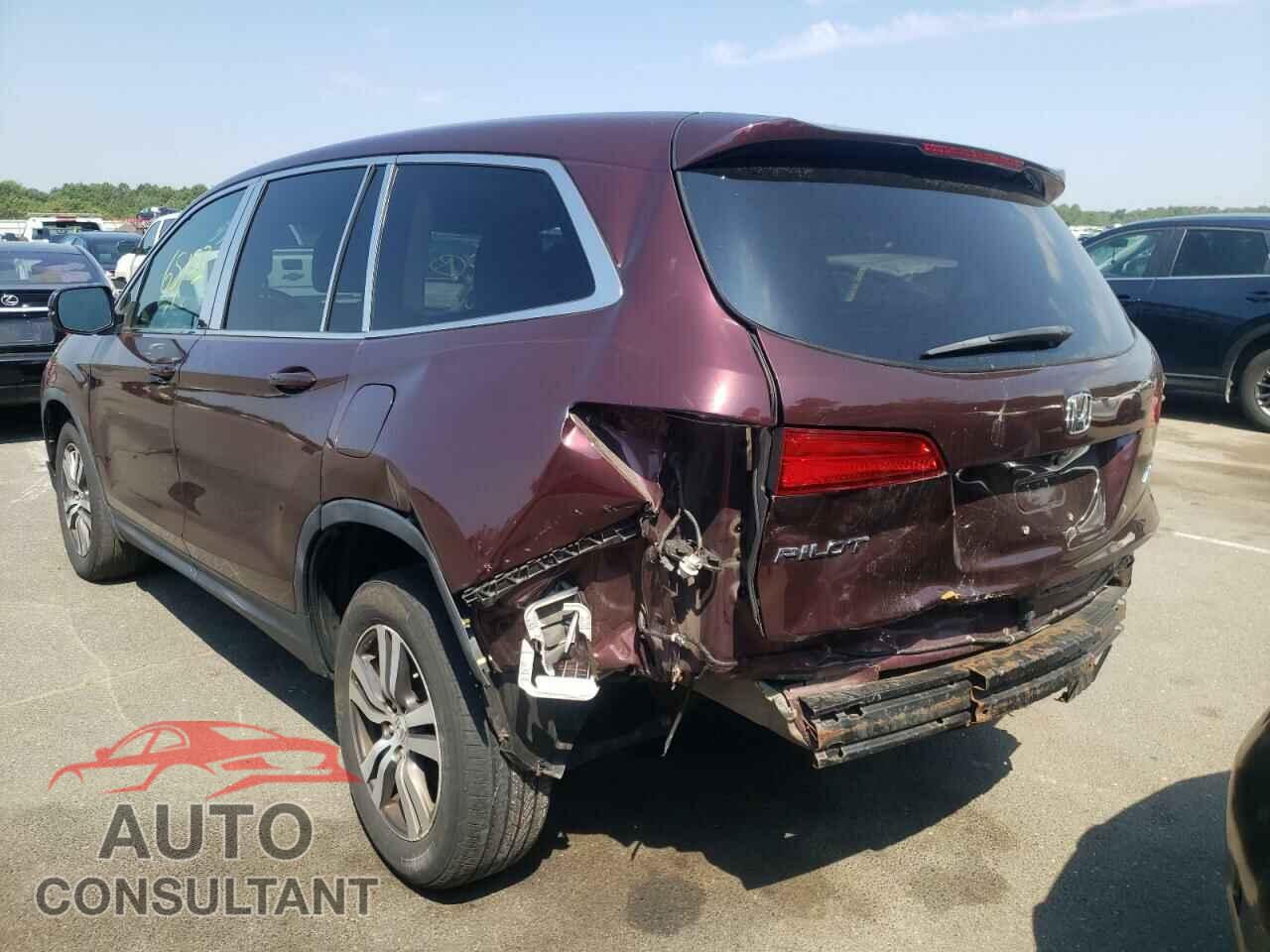 HONDA PILOT 2016 - 5FNYF6H53GB047152