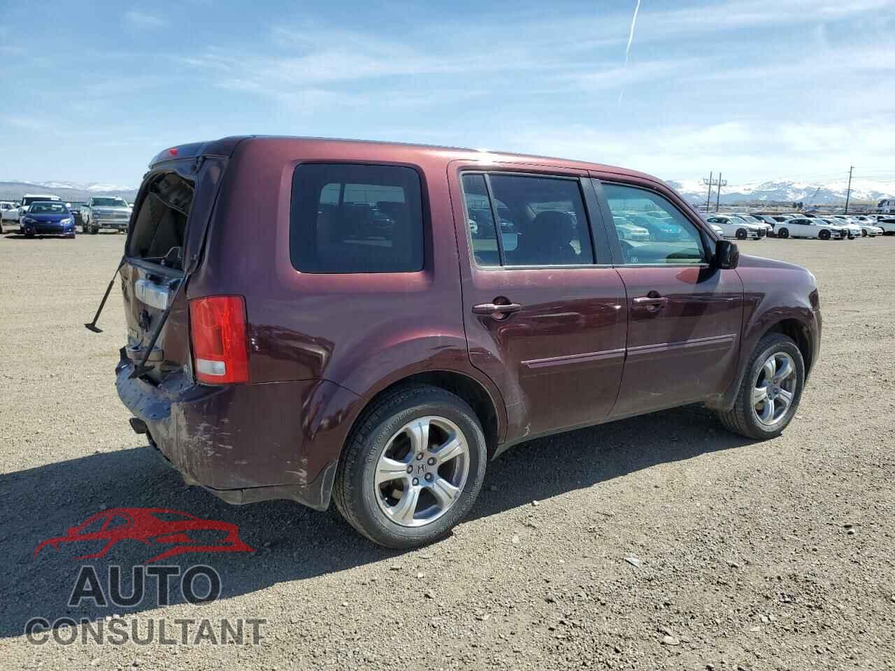 HONDA PILOT 2012 - 5FNYF4H57CB071145