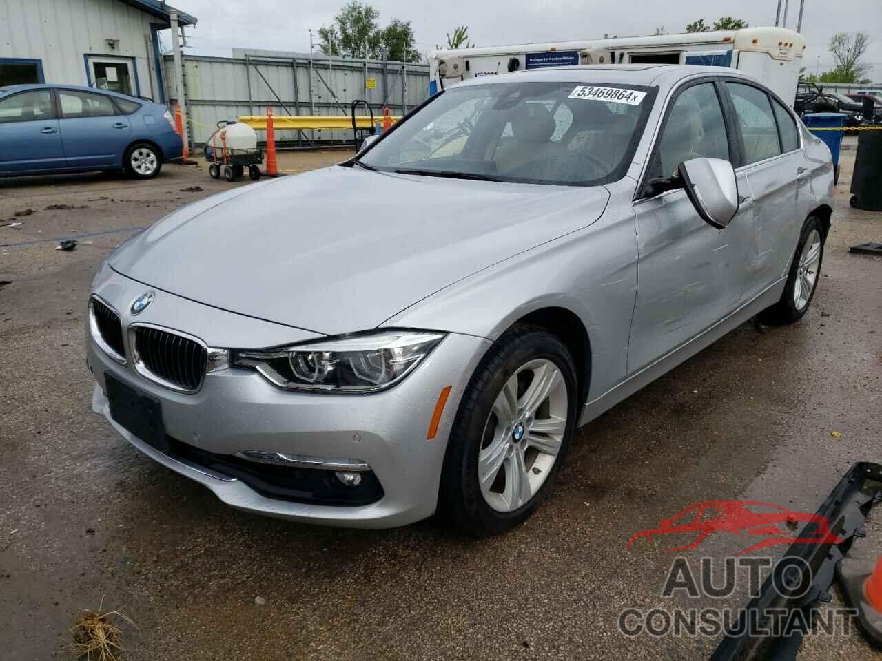 BMW 3 SERIES 2018 - WBA8D9C55JA614179