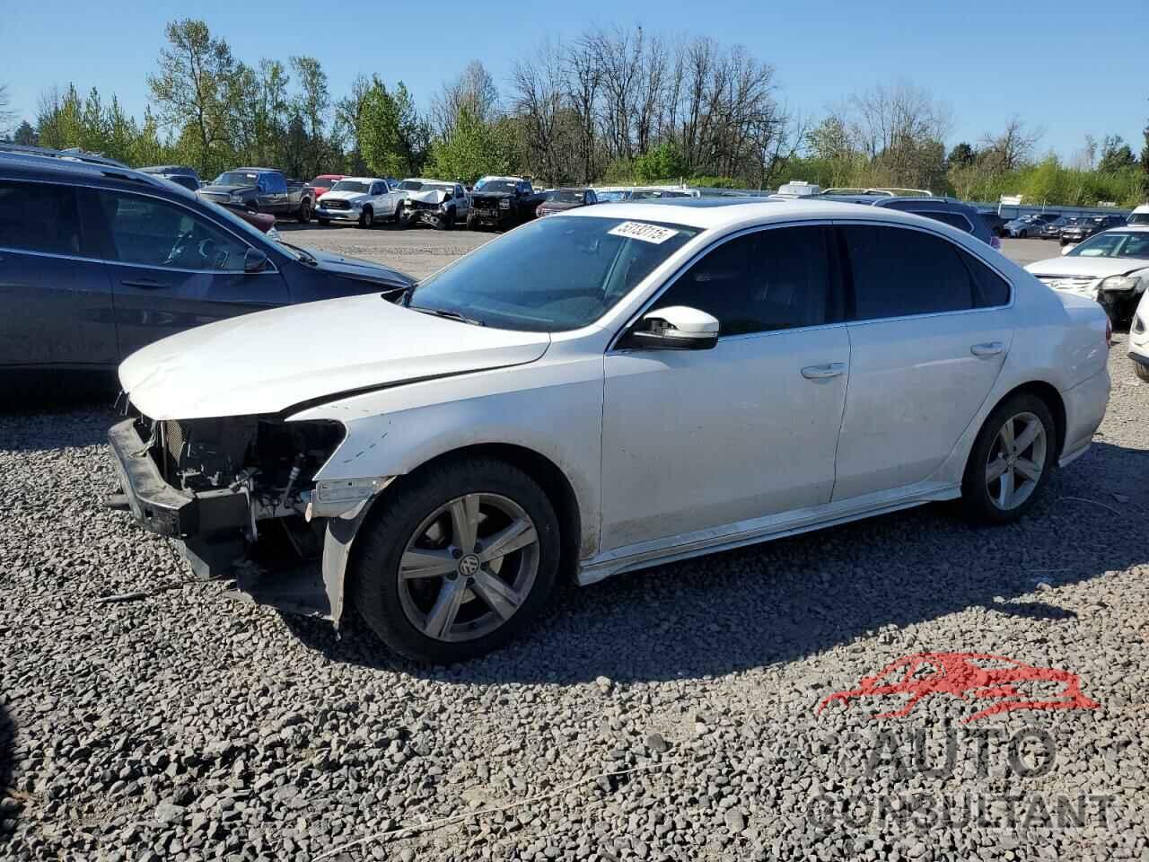 VOLKSWAGEN PASSAT 2013 - 1VWBH7A39DC064090
