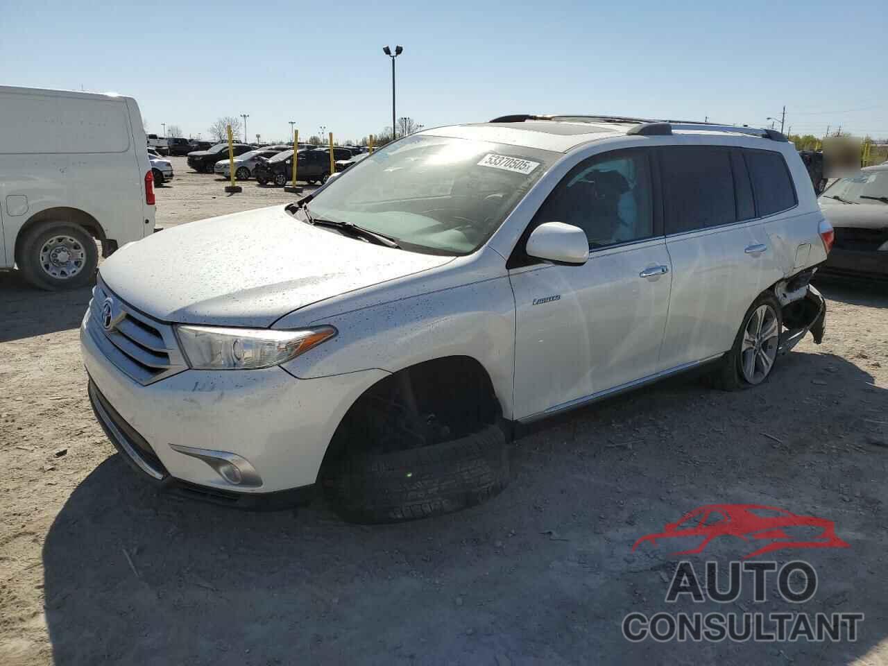 TOYOTA HIGHLANDER 2012 - 5TDDK3EH5CS156788