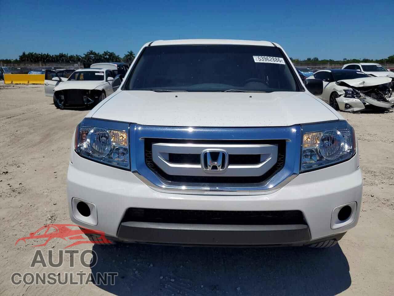 HONDA PILOT 2011 - 5FNYF3H29BB049954