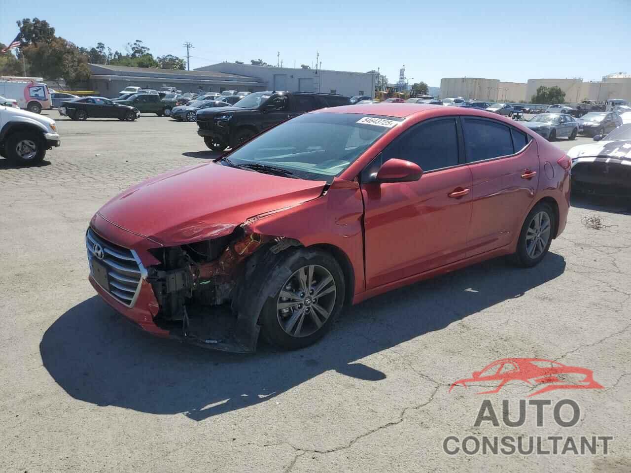HYUNDAI ELANTRA 2017 - 5NPD84LF4HH175884