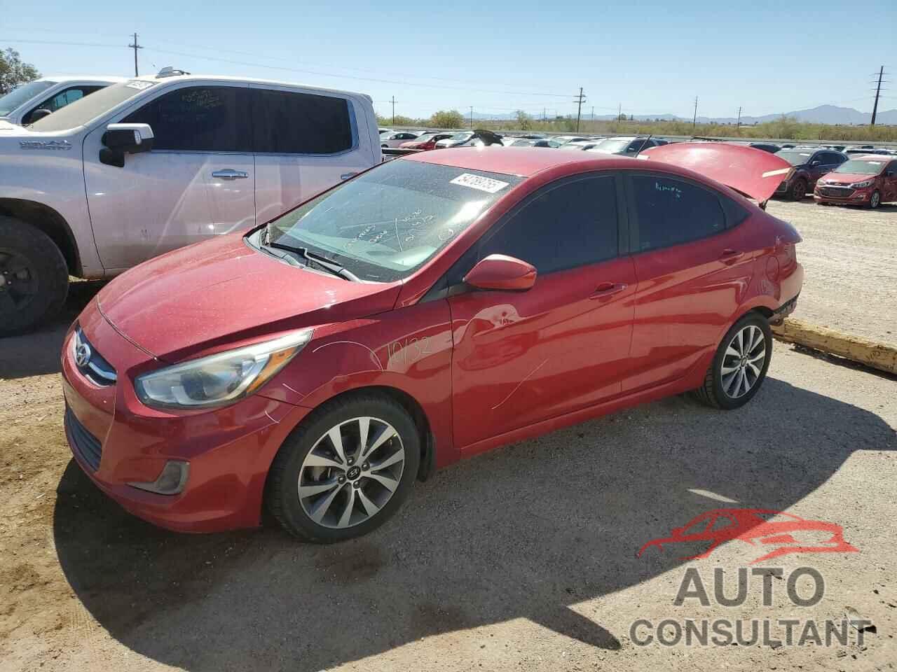 HYUNDAI ACCENT 2017 - KMHCT4AE9HU255316