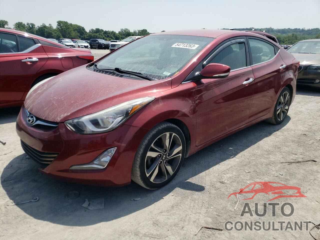 HYUNDAI ELANTRA 2014 - 5NPDH4AE6EH466649