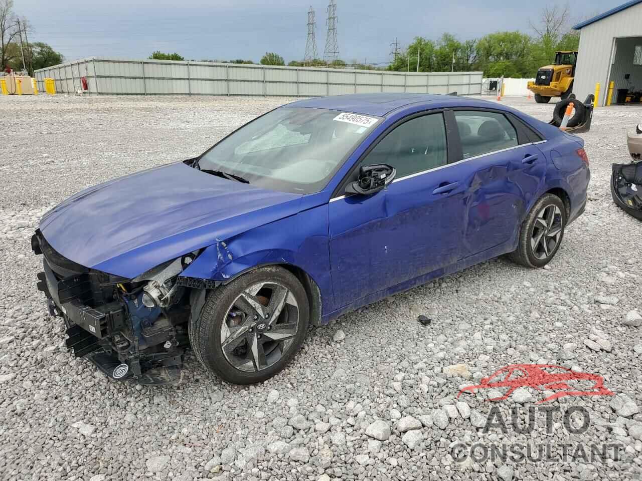 HYUNDAI ELANTRA 2022 - KMHLN4AG6NU331243