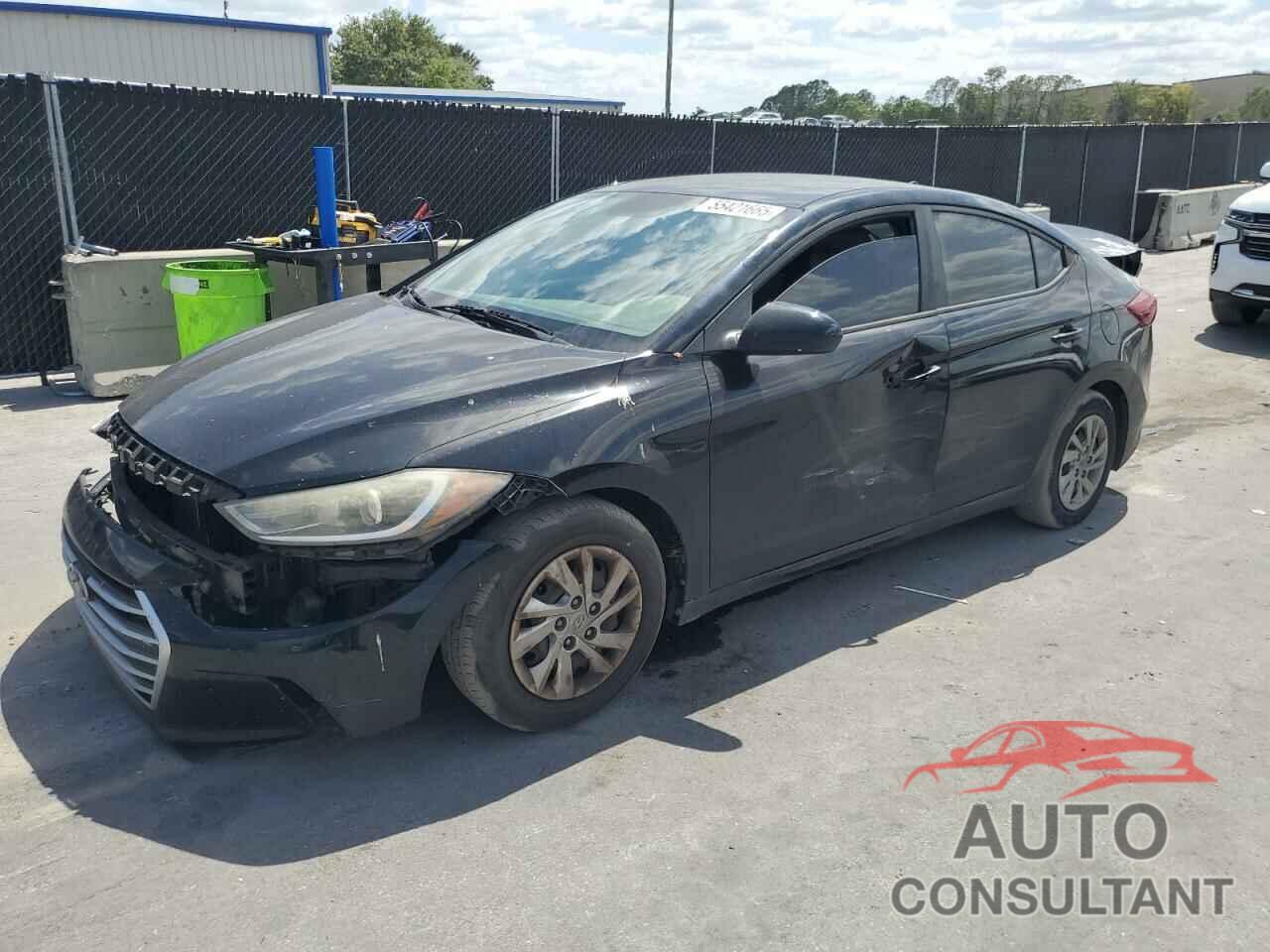 HYUNDAI ELANTRA 2017 - KMHD74LF6HU120129