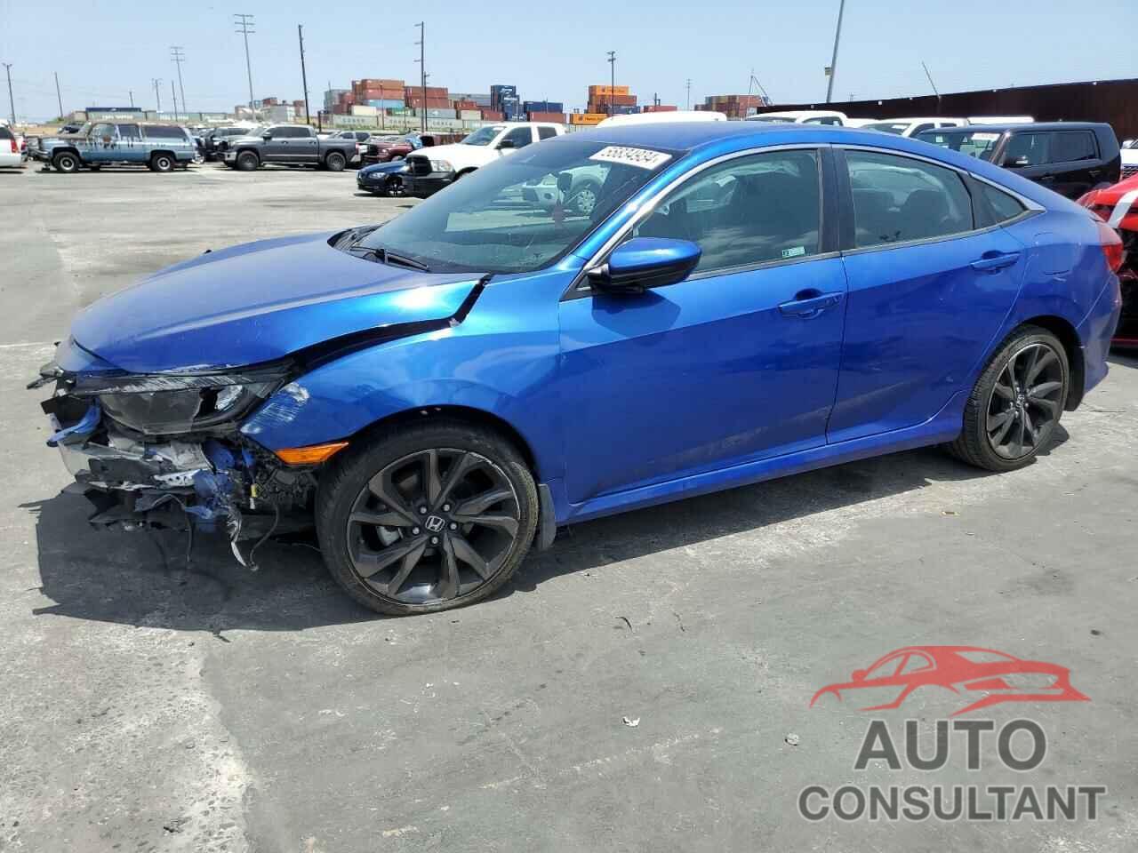 HONDA CIVIC 2019 - 2HGFC2F88KH555014