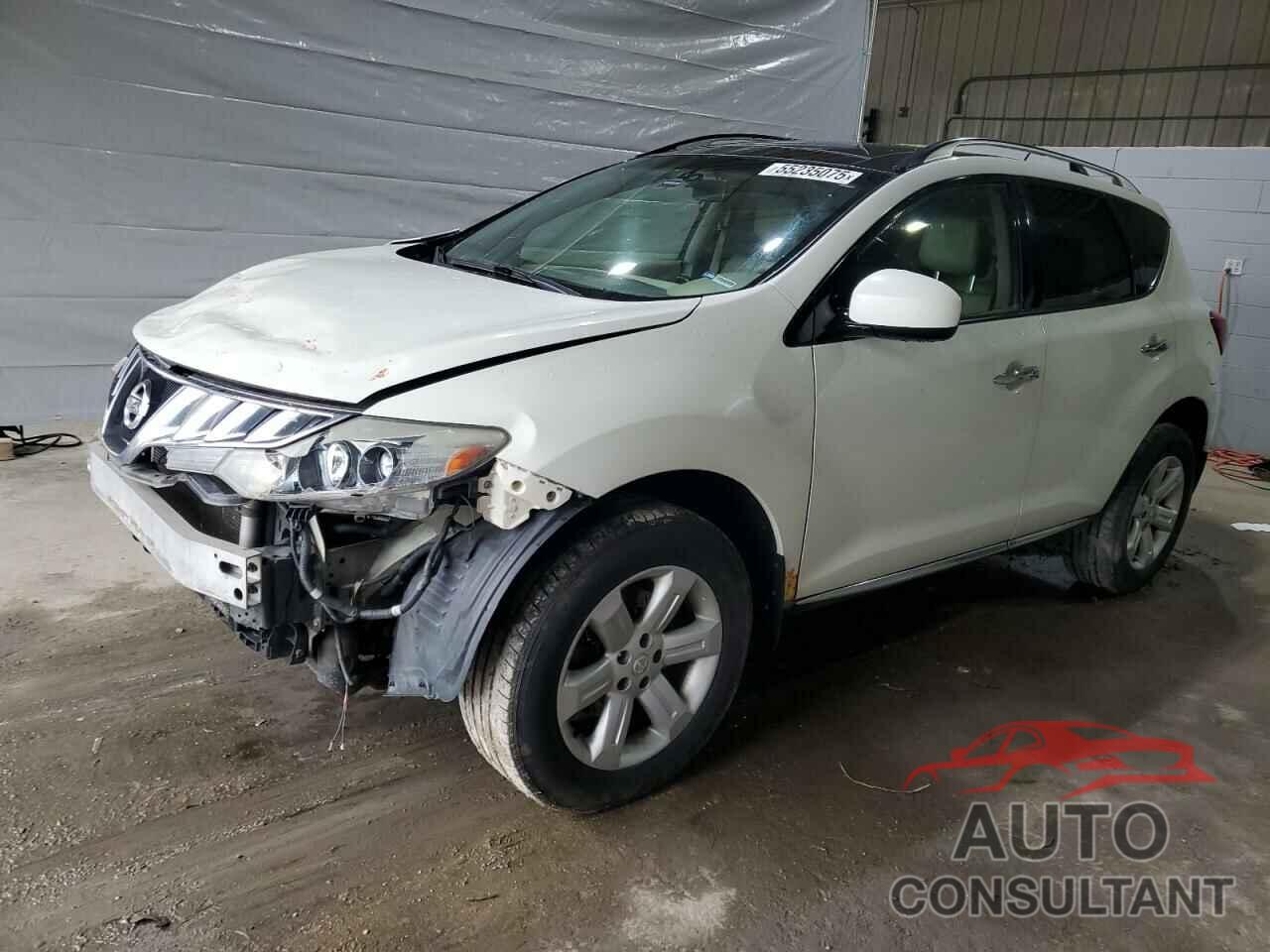 NISSAN MURANO 2010 - JN8AZ1MW0AW134525
