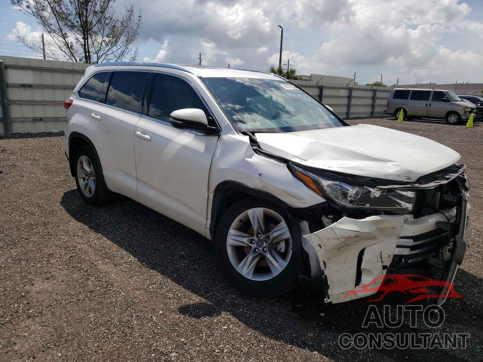 TOYOTA HIGHLANDER 2019 - 5TDYZRFH2KS336839