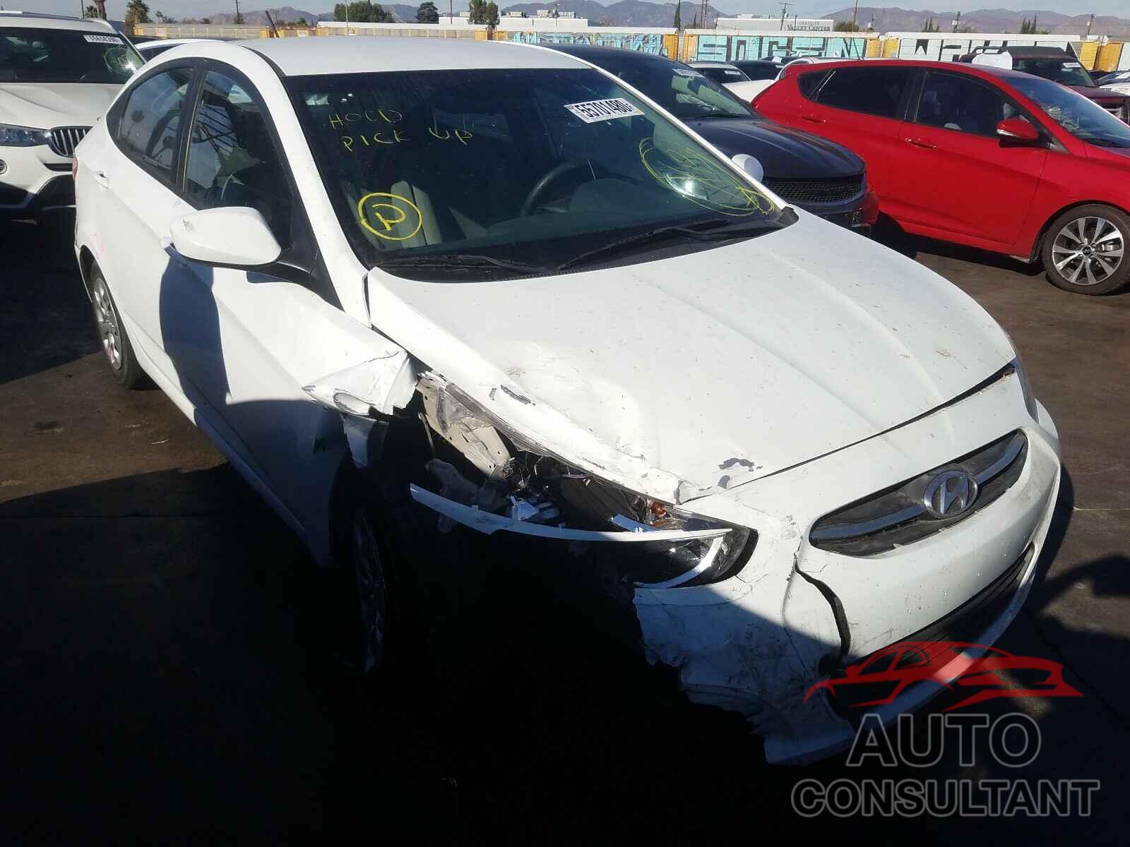 HYUNDAI ACCENT 2017 - KMHCT4AE8HU298626