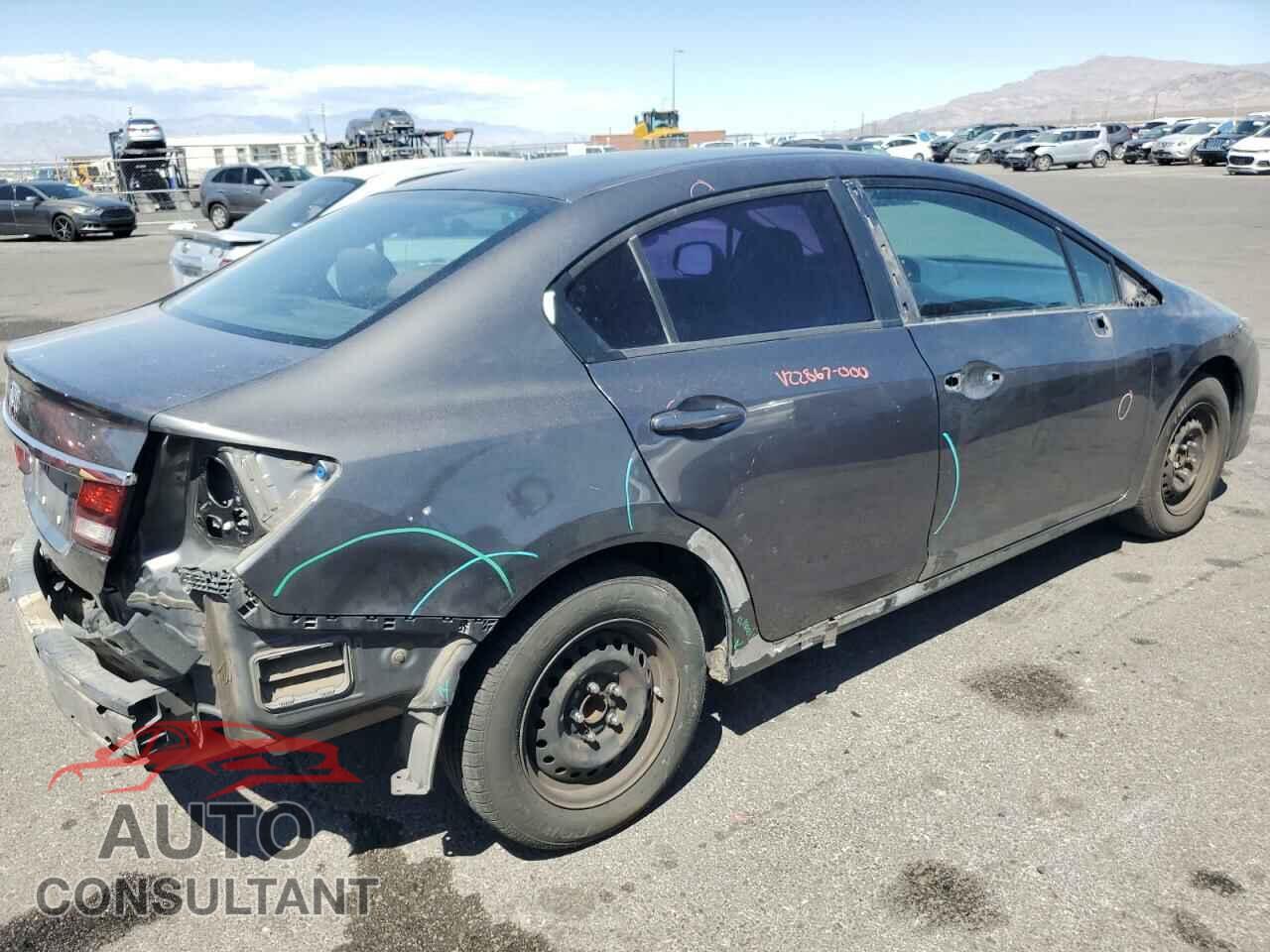 HONDA CIVIC 2013 - 2HGFB2F55DH500628